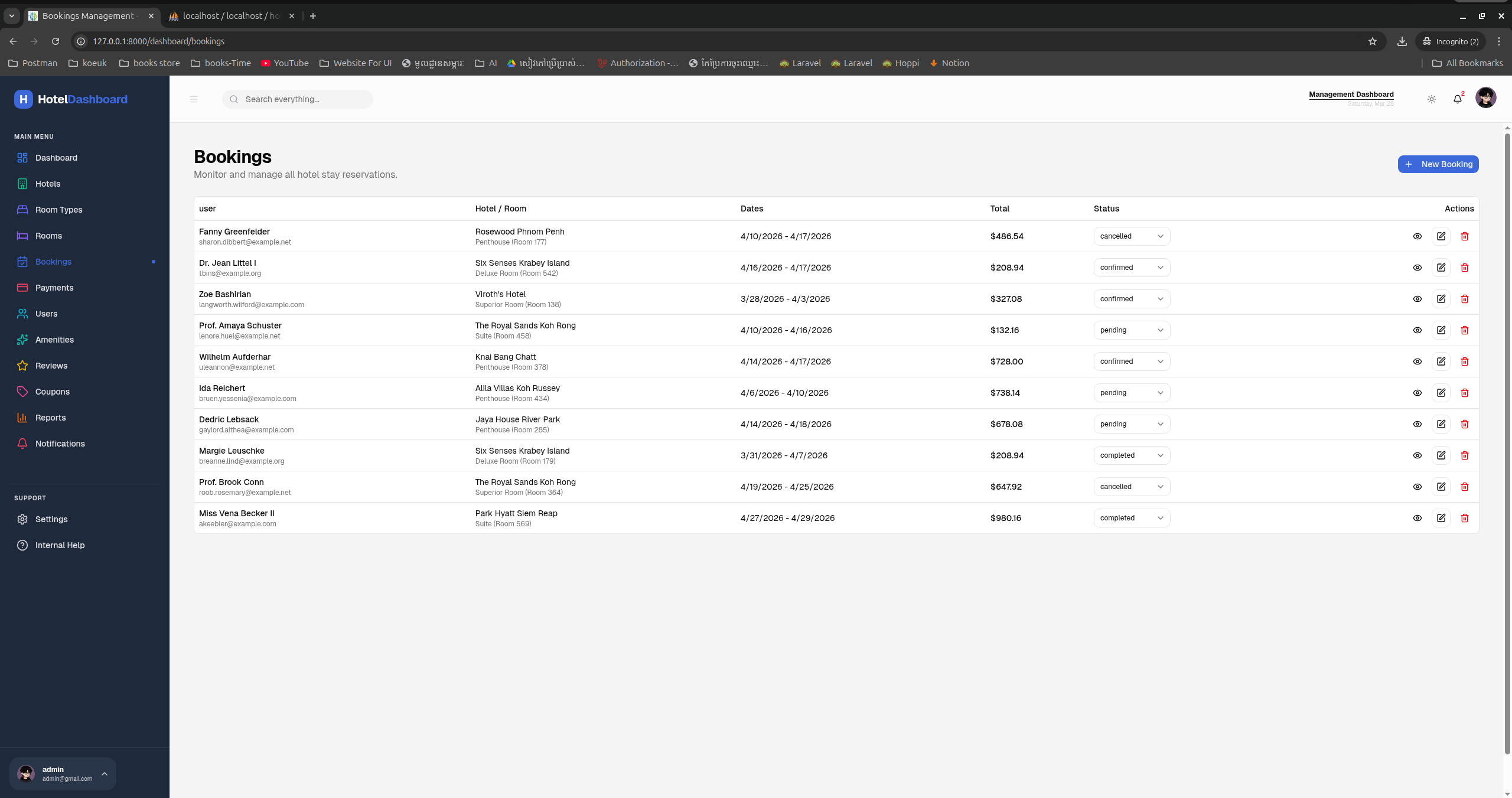 Hotel Booking Screenshot 12