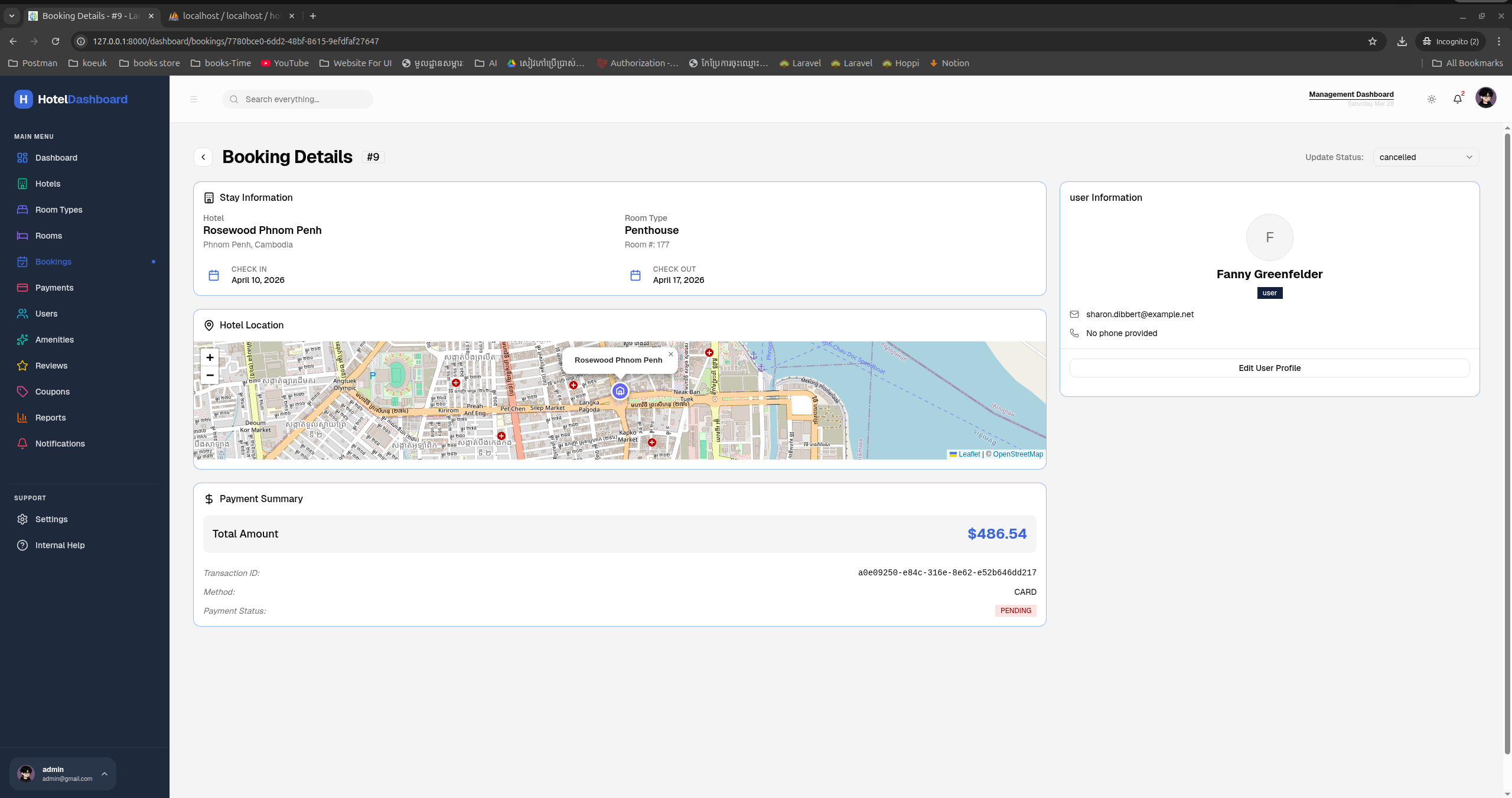 Hotel Booking Screenshot 13