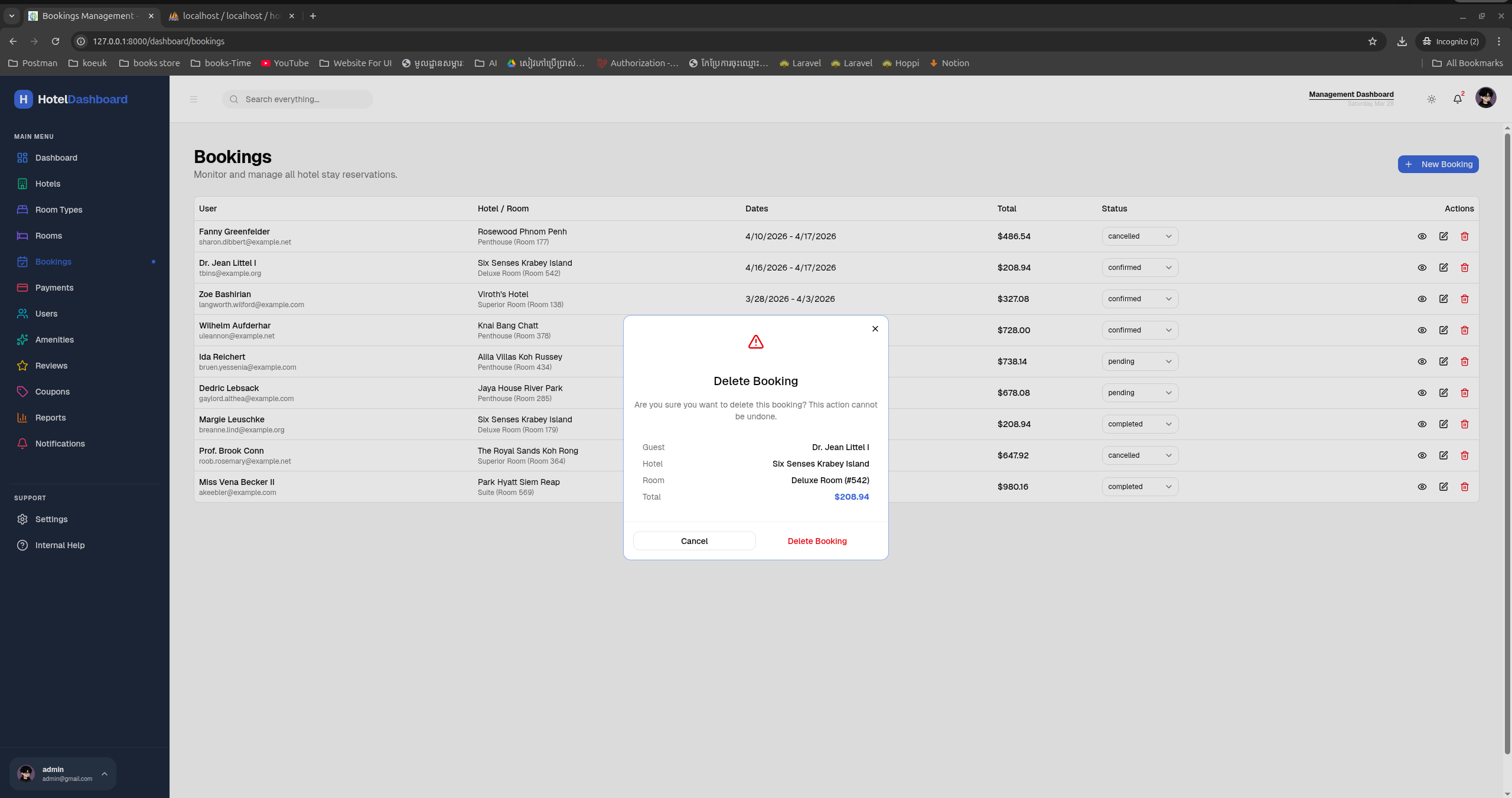 Hotel Booking Screenshot 19